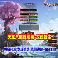 天龙八部裙服版本【龙魂转生】网游单机版+GM工具和教程