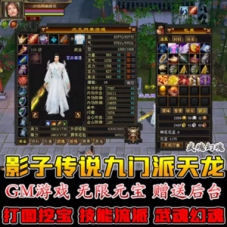 影子传说天龙八部单机版复古怀旧九门派一键端虚拟机天龙