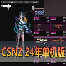 【CSNZ】单机版全人物武器生化模式机器人2024带代码表工具