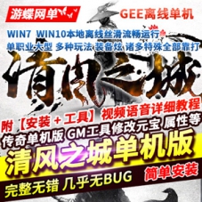 单机版传奇单职业清风之城，传奇GEE全部靠打游戏服务端